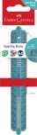 Faber Castell Lineal 15 cm bruchsicher Sparkle ocean
