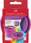 Faber Castell Wasserbecher Clic&Go pink marble