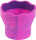 Faber Castell Wasserbecher Clic&Go pink marble