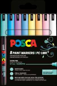 Faber Castell Marker UNI POSCA PC-1MR 0,7 mm 8er Soft