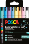 Faber Castell Marker UNI POSCA PC-1MR 0,7 mm 8er Soft