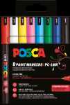 Faber Castell Marker UNI POSCA PC-1MR 0,7 mm 8er Basic