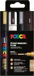 Faber Castell Marker UNI POSCA PC-5M 1,8-2,5 4er SWGS
