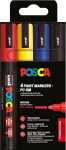Faber Castell Marker UNI POSCA PC-5M 1,8-2,5 4er Basic