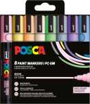 Faber Castell Marker UNI POSCA PC-5M 1,8-2,5 8er Pastell
