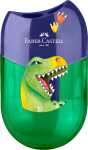 Faber Castell Doppelspitzdose oval Dino