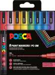 Faber Castell Marker UNI POSCA PC-3M 0,9-1,3 8er Glitter