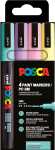 Faber Castell Marker UNI POSCA PC-3M 0,9-1,3 4er Soft Color