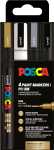 Faber Castell Marker UNI POSCA PC-3M 0,9-1,3 4er SWSG
