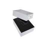 Fotophan Fotosichthüllen 9x13 cm quer schwarz 250 Hüllen