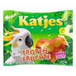 KATJES 5916272004 Fruchtgummi Tropen-Früchte 175g vegan