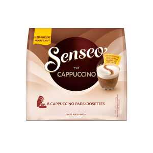 SENSEO 4061918 556078 Kaffeepads Cappuccino Creme 8 ST