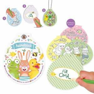 TRENDHAUS 960948 30Bl. Ostermalblock Tommy & Frida