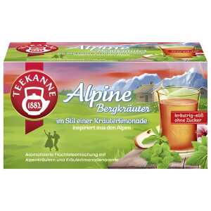 TEEKANNE 7952 Tee Alpine Bergkräuter 18BT