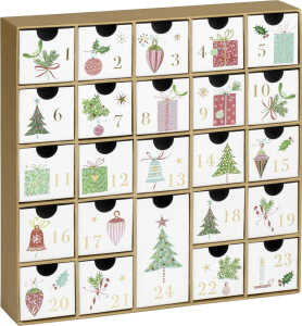 STEWO 2551 5243 99 28x28x55cm Adventskalender Inge