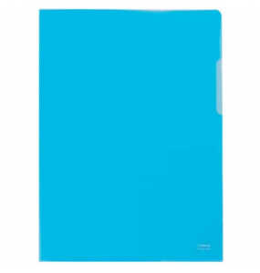 DONAU 1784910-10 160µm Aktenhülle 10ST A4 PP blau