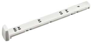 LEITZ 1727-00-85 f.Nexxt-Loche Anschlagschiene hellgrau
