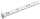 LEITZ 1727-00-85 f.Nexxt-Loche Anschlagschiene hellgrau