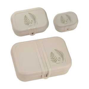 DONAU 2110000-70 Motiv Farn Brotbox-Set 3tlg. ÖKO