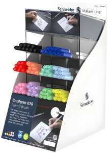 SCHNEIDER 07030701 im Display Brushpen Line-Up Paint-It 070 sortiert