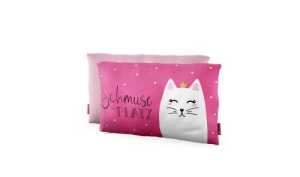 FÜR DICH 396581 25x40cm Deko Kissen Katze Zoofreunde