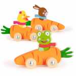 TRENDHAUS 961693 Tommy & Frida Fahrzeug Holzflitzer...