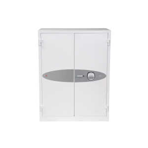 PHOENIX FS1512E S2 Stahl Feuerschutztresor 2 Fachböden weiß