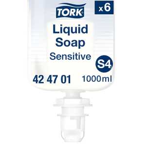 TORK 424701 System S4 + S4 NEU Flüssigseife 1 Liter sensitiv