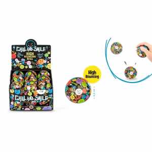 TRENDHAUS 966124 Chill & Smile Flummi High Bounce