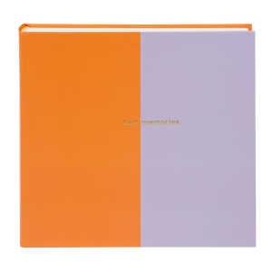 Goldbuch Fotoalbum Coloration orangeflieder