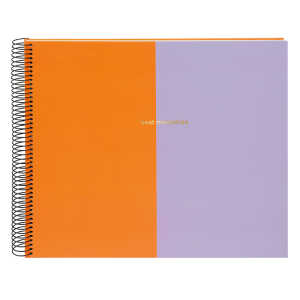 Goldbuch Spiralalbum Coloration orangeflieder