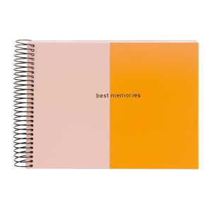 Goldbuch Spiralalbum Coloration orangerosé