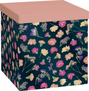 STEWO 2551 5170 98 24x23x23cm Geschenkkarton Blumen Maila