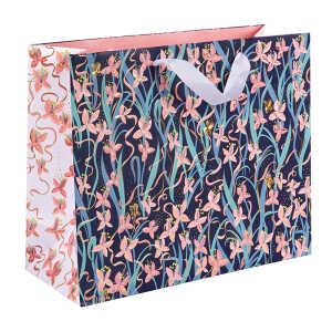 Goldbuch Geschenktasche Garden Chic Blue