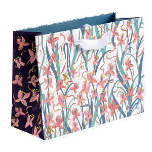 Goldbuch Geschenktasche Garden Chic White