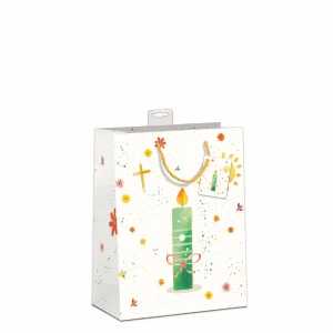 SKORPION 7549-2403-M 23x18x10cm Geschenktragetasche Kommunion