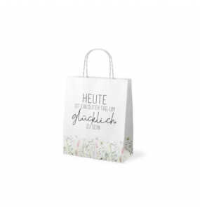 FÜR DICH 991592 20x9x24cm Wiese Geschenktragetasche Lovely greetings