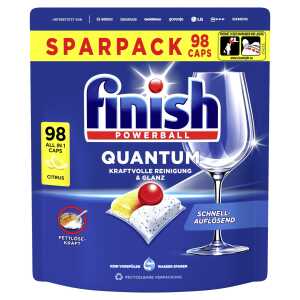 FINISH 3283457 427465 Geschirrspültabs Quantum Citrus 98 ST