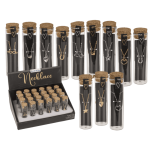 OOTB Halskette im Glasfläschchen mit Korkverschluss