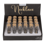 OOTB Halskette im Glasfläschchen mit Korkverschluss