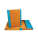 DONAU 2074001FSC-10 Life Heftbox Karton A4/3cm neonblau