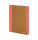 DONAU 2074001FSC-12 Life Heftbox Karton A4/3cm neonorange