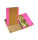 DONAU 2074001FSC-30 Life Heftbox Karton A4/3cm neonpink