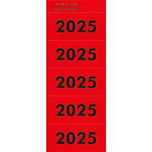Z-Products 06225 100St Inhaltsschildchen 2025 rot
