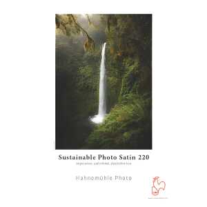 HAHNEMÜHLE Sustainable Satin Inkjet Fotopapier 220g A4/25BL hellweiß