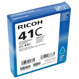 RICOH 405762 Inkjetpatrone GC41C cyan