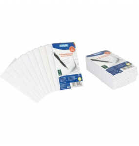 STYLEX 40602 10er Pack Kellnerblock 7.5x14cm 50BL weiß