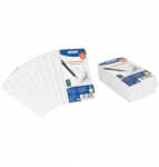 STYLEX 40602 10er Pack Kellnerblock 7.5x14cm 50BL weiß