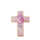 60/291 16x10cm Kinderkreuz Füße rosa