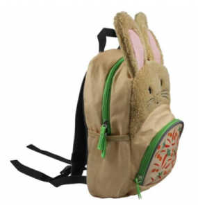 DONAU 7290842-93 Kinderrucksack Hase Plüsch